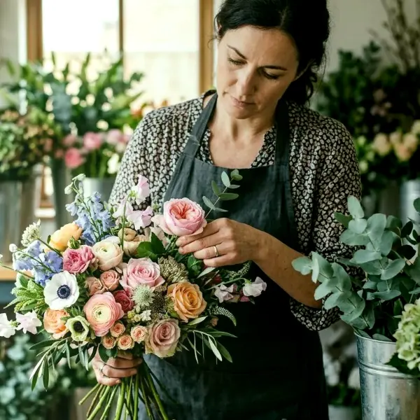Stein Schaf — Wie Blumen das Büroklima verbessern